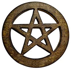 Pentagram altar tile
